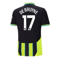 Echipament fotbal Manchester City Kevin De Bruyne #17 Tricou Deplasare 2024-25 maneca scurta